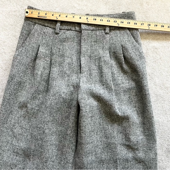 LIBERTINE NWT Greyscale Embellished Pleated Pants Size Large Wool Artsy - Picture 8 of 11